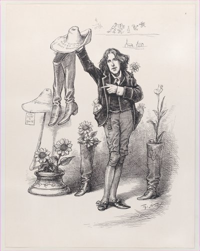 Wilde på os. Noget at leve op til i Amerika, 10. juni 1882., 10. juni 1882. af Thomas Nast
