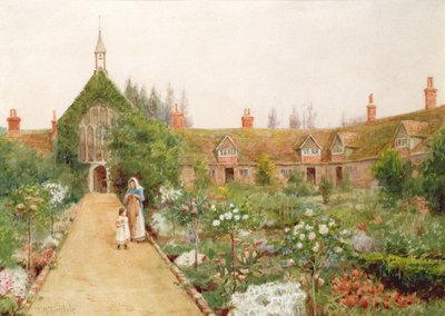 En landhave i Bray, Berkshire af Thomas Nicholson Tyndale