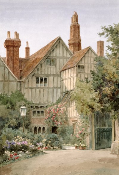 En gammel herregård og have af Thomas Nicholson Tyndale