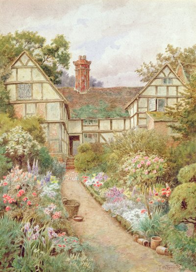 Cottage Garden af Thomas Nicholson Tyndale