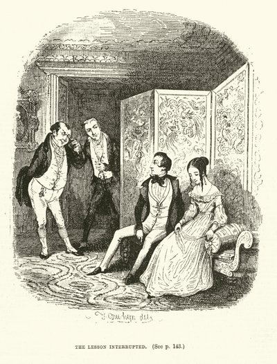 Illustration til Valentine Vox (gravering) af Thomas Onwhyn