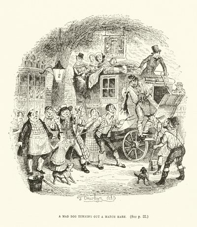 Illustration til Valentine Vox (gravering) af Thomas Onwhyn