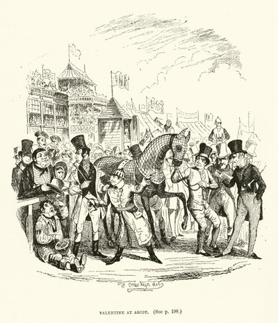 Illustration til Valentine Vox (gravering) af Thomas Onwhyn