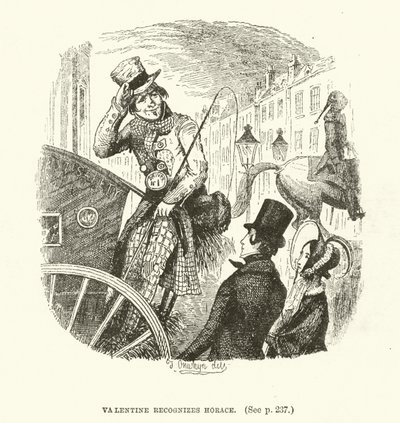 Illustration til Valentine Vox (gravering) af Thomas Onwhyn