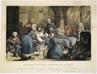 The Great Military Hospital at Scutari, trykt af Stannard und Dixon, 24. februar 1855 af Thomas Packer