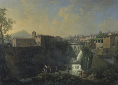 A View of Tivoli, ca. 1750-55 (olie på lærred) af Thomas Patch