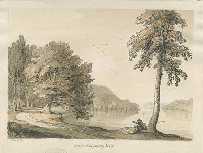 Biddulph Moor - The Bride-Stones: gravering af Thomas Peploe Wood