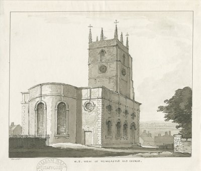 Newcastle-under-Lyme - "St. Giles the Abbot" dani af Thomas Peploe Wood