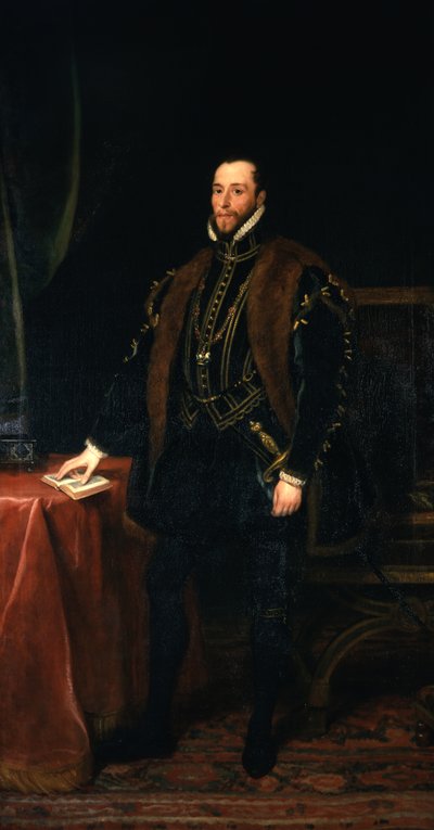 Et historisk portræt af Thomas, 7. jarl af Northumberland af Thomas Phillips