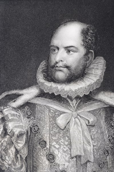 Prins Augustus Frederick, graveret af Henry Robinson (fl.1827-72) (gravering) af Thomas Phillips