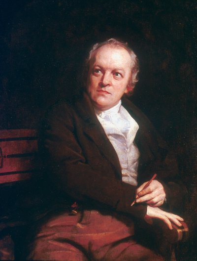 William Blake, engelsk mystiker, digter, kunstner og gravør, 1807 af Thomas Phillips