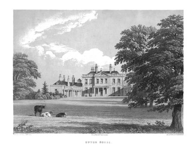 Upton House, midten af det 19. århundrede. af Thomas Picken