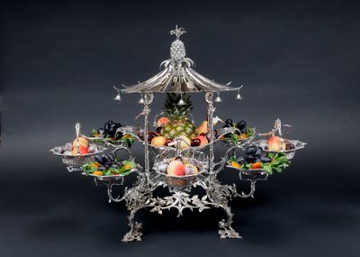 Chinoiserie eperge af Thomas Pitts