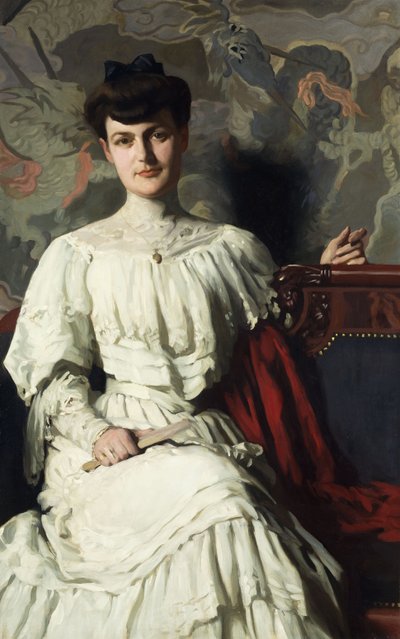 Portræt af Marthe Hientz, ca. 1906 af Thomas Pollock Anschutz