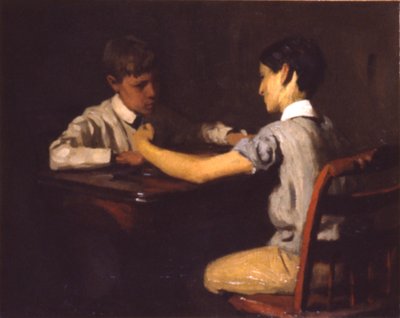 Damspillere, ca. 1895. af Thomas Pollock Anshutz