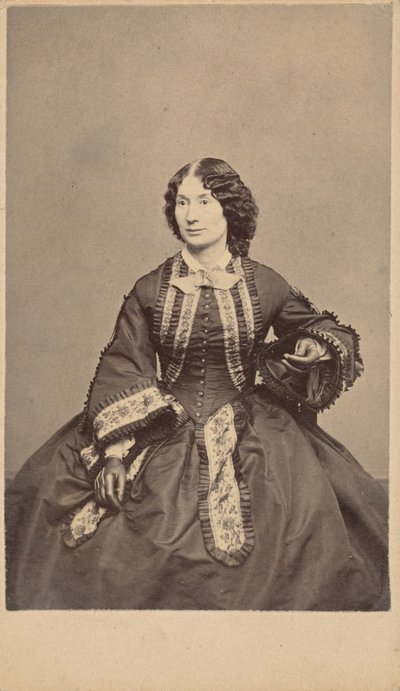 Laura Keene, ca. 1863 (foto) af Thomas Rice Burnham