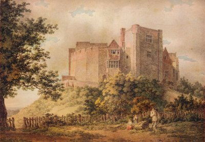 Tamworth Castle, 1799, 1922 af Thomas Richard Underwood