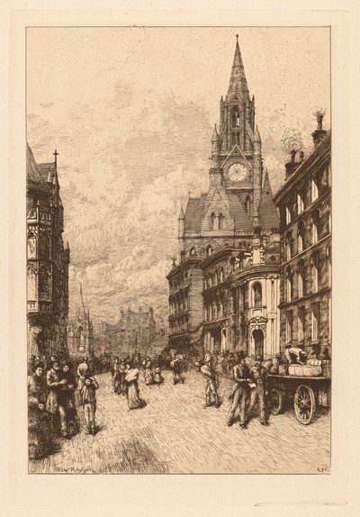 Rådhus, Manchester af Thomas Riley