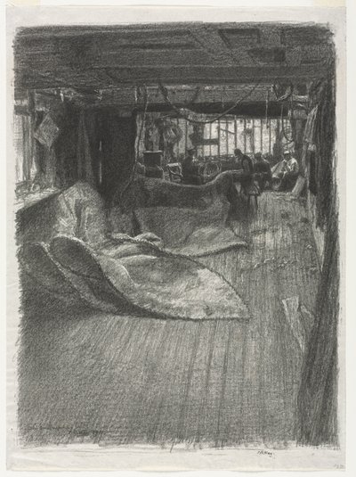 Sejlmagerloftet, 1911. af Thomas Robert Way