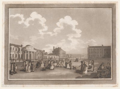 The Steine An Excursion to Brighthelmstone, 1. juni 1790., 1. juni 1790. Skabere: Thomas Rowlandson, Samuel Alken. af Thomas Rowlandson, Samuel Alken