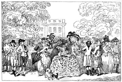 1784, eller Dagens Mode, 1784. af Thomas Rowlandson