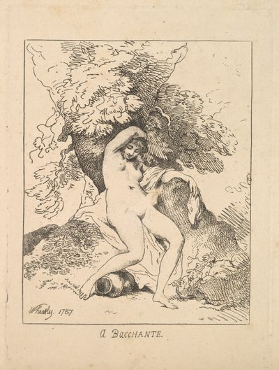 Bachanati, 1787. af Thomas Rowlandson