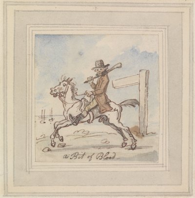 Lidt blod af Thomas Rowlandson