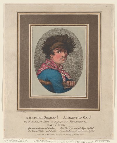 En britisk sømand! Et hjerte af eg!, 15. november 1801., 15. november 1801. af Thomas Rowlandson