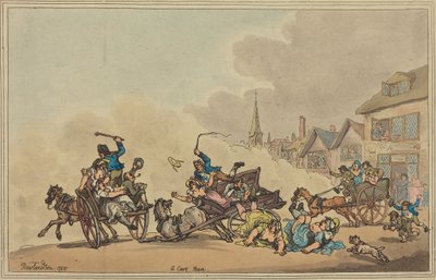 Et vognløb af Thomas Rowlandson