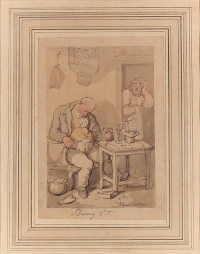 En døsig Sot af Thomas Rowlandson