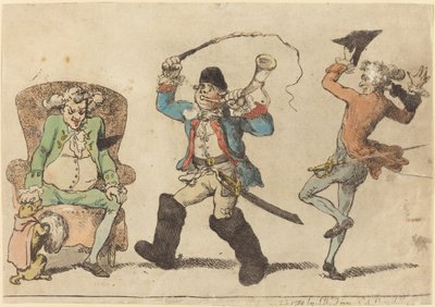 En franskmand i november af Thomas Rowlandson