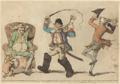 En franskmand i november af Thomas Rowlandson