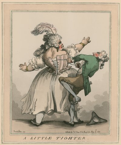 Lidt strammere af Thomas Rowlandson