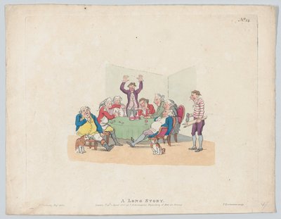 En lang historie, 1. april 1803., 1. april 1803. af Thomas Rowlandson