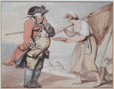 En reje, Sir?, 1799 af Thomas Rowlandson
