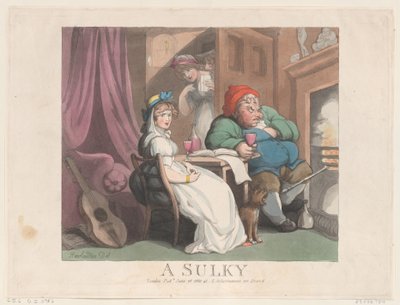 A Sulky, 26. juni 1800., 26. juni 1800. af Thomas Rowlandson
