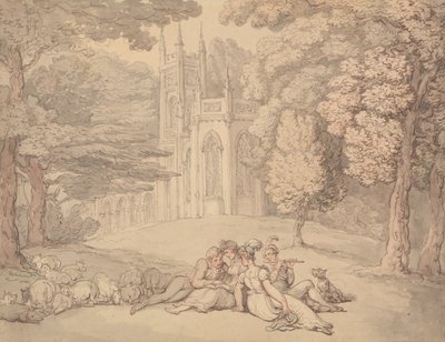 En sommeridyl af Thomas Rowlandson