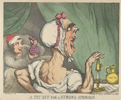 En bit mejs til en stærk mave, 20. juni 1809., 20. juni 1809. af Thomas Rowlandson