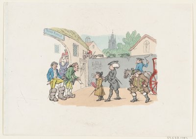 En tur til fremmede dele, 1807., 1807. af Thomas Rowlandson