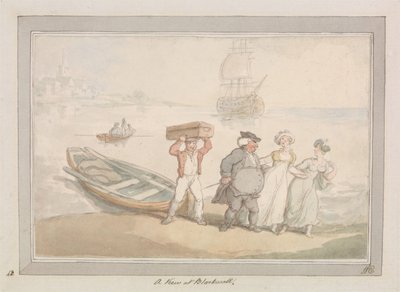 Et blik på Blackwall af Thomas Rowlandson