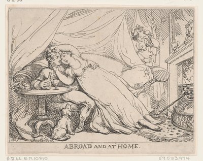 Udland og Hjemme, 28. Februar 1807., 28. Februar 1807. af Thomas Rowlandson