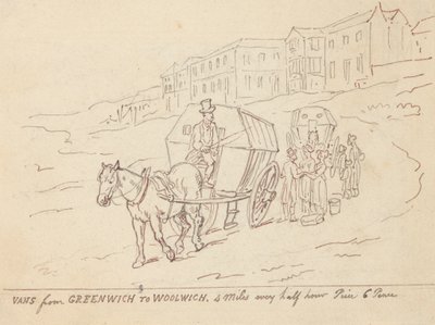 Album tegning af Thomas Rowlandson