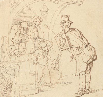 Album tegning af Thomas Rowlandson