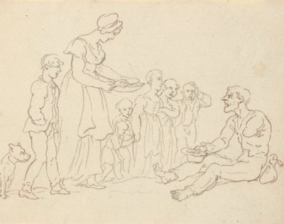 Album tegning af Thomas Rowlandson