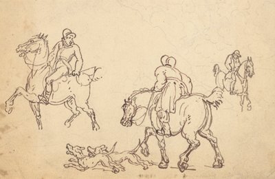 Album tegning af Thomas Rowlandson