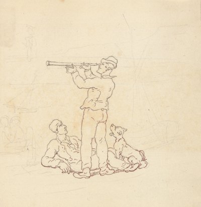 Tegning til albummet af Thomas Rowlandson