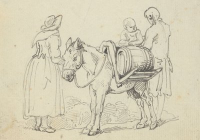 Tegning til albummet af Thomas Rowlandson