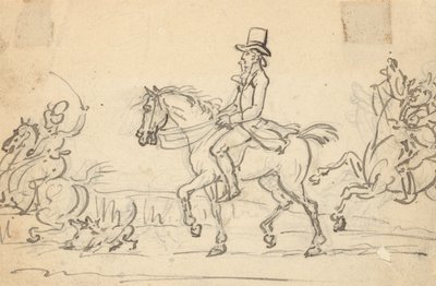 Tegning til albummet af Thomas Rowlandson