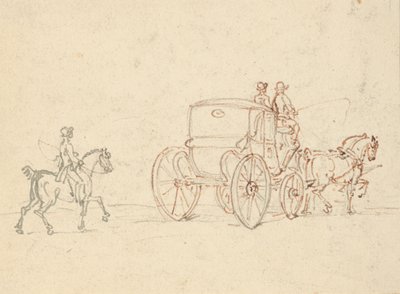 Tegning til albummet af Thomas Rowlandson