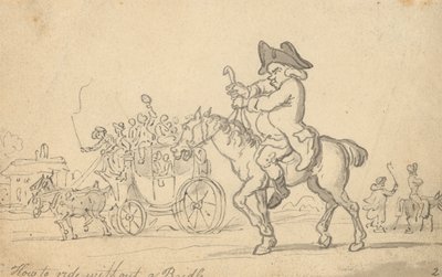Tegning til albummet af Thomas Rowlandson